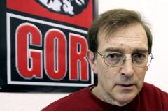 Marino Goi, Gor diskoetxearen bulegoan (2006). Argazkia: Iigo Uriz / Argazki Press  